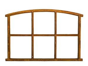 Aubaho Antik-Stil Eisenfenster 83x60cm