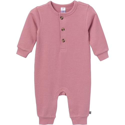 Image of Modern Moments by Gerber unisex-baby Long Sleeve Long Leg Slouch Romper