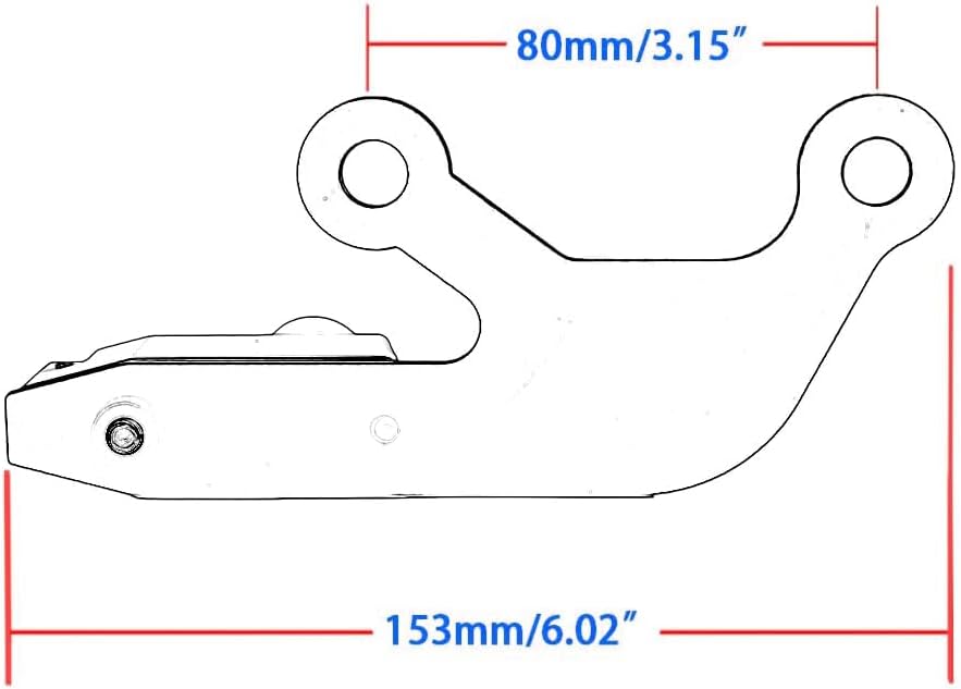 2PCS Black Motorcycle Helmet Lock for Ka-wasaki NINJA 650 Z650 2017-2023, Anti Theft Lock Helmet Safety Lock Specific Mounting Position Keys