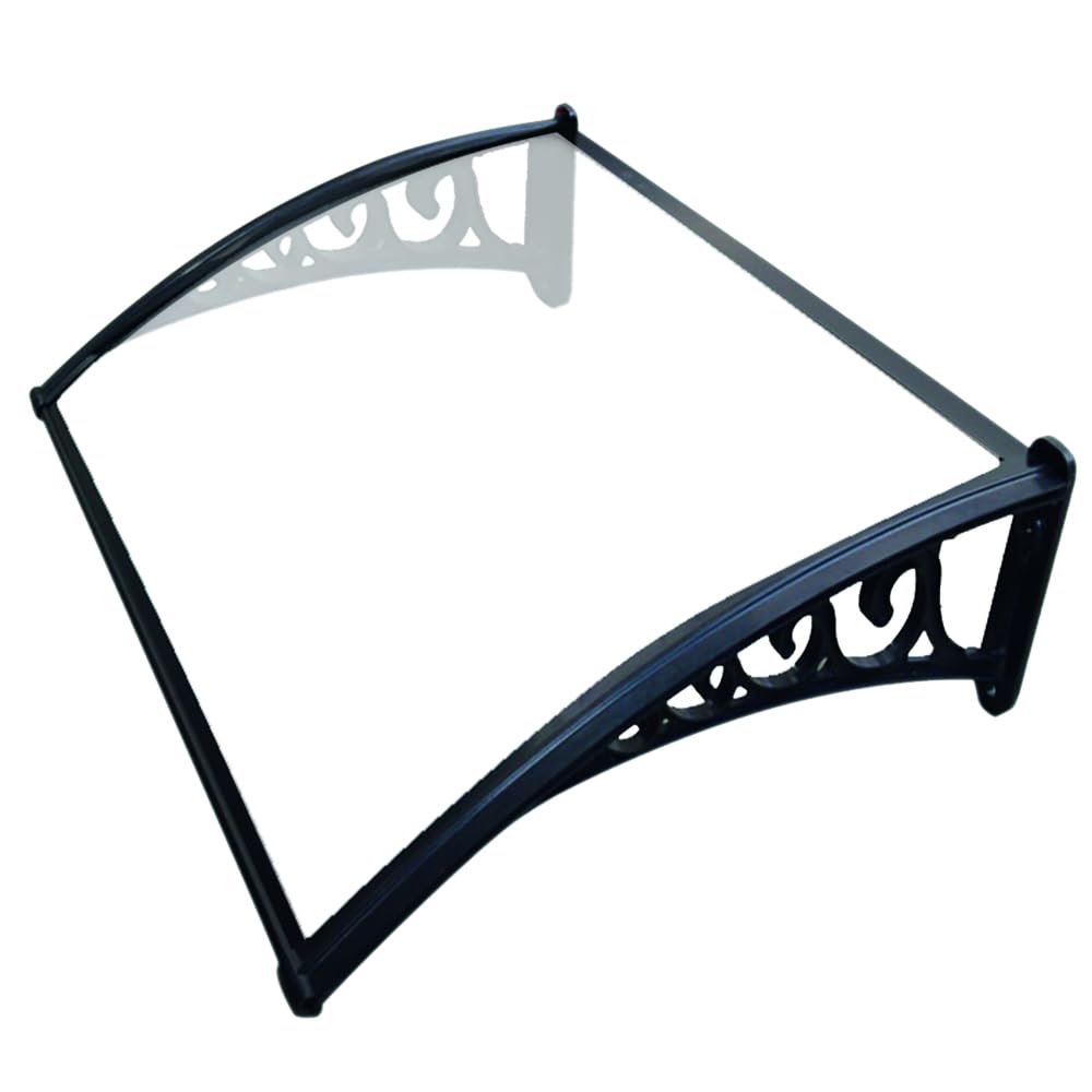 Pensilina modulare in kit lamina in policarbonato trasparente 150x100cm 821-​73