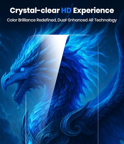 Image of DABEN (2 Pack) AlignX Tempered Glass Screen Protector Guard For iPhone 17e / 16e / 14 /13 Pro / 13