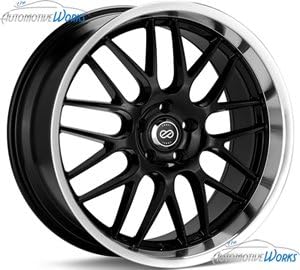 Enkei 469-880-1240BK LUSSO Performance Wheel 18x8 +40 5x120 Black Paint 3