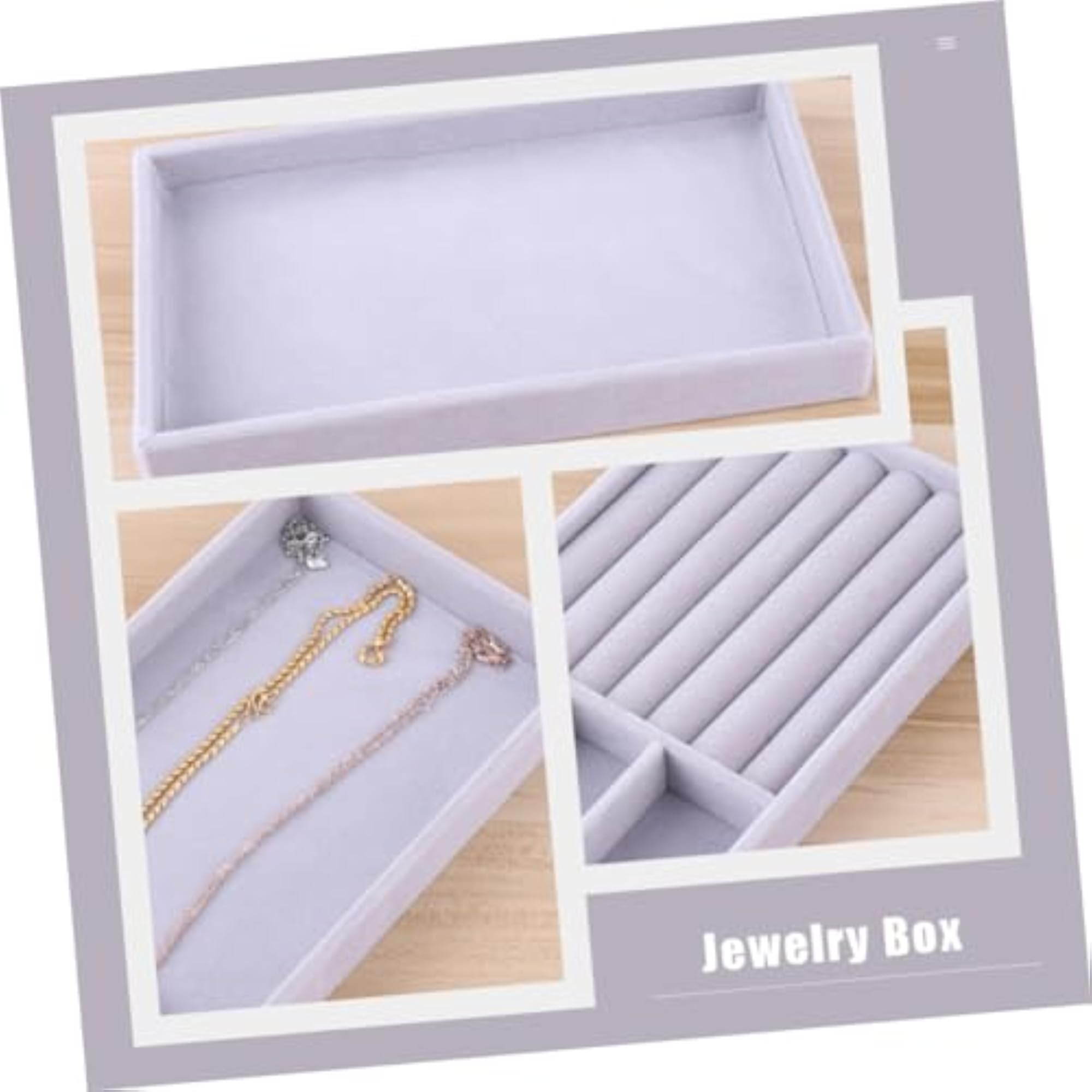 3pcs Containers Jewelry Holder Organizing Box