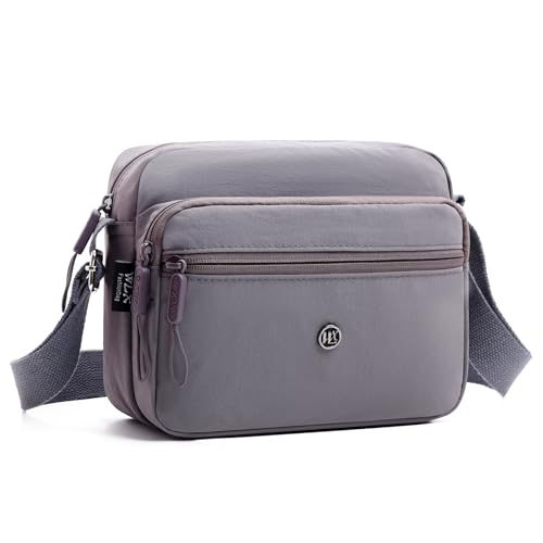Image of COOLOME Purses for Women CrossBody Bag Waterproof Tote Shoulder Handbag Multiple Pockets Nylon Messenger Bag Fashion Tote Bag