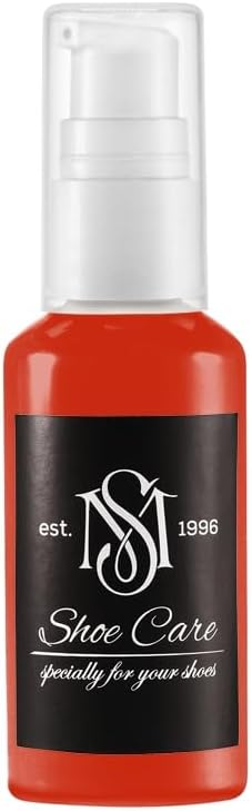 Nutritive Leather Spray - NCS S 1580-Y80R Fiery Red - Deep Conditioning & Shoe Color Restoration for Smooth Leather by MAVI STEP - 1.70 fl oz / 50 ml