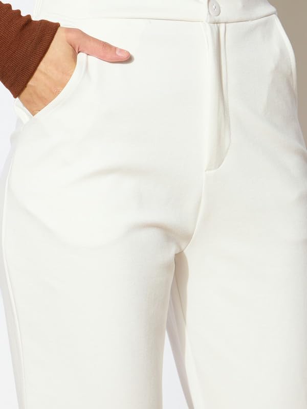 Image of Black 4-Way Stretch Tapered Pants