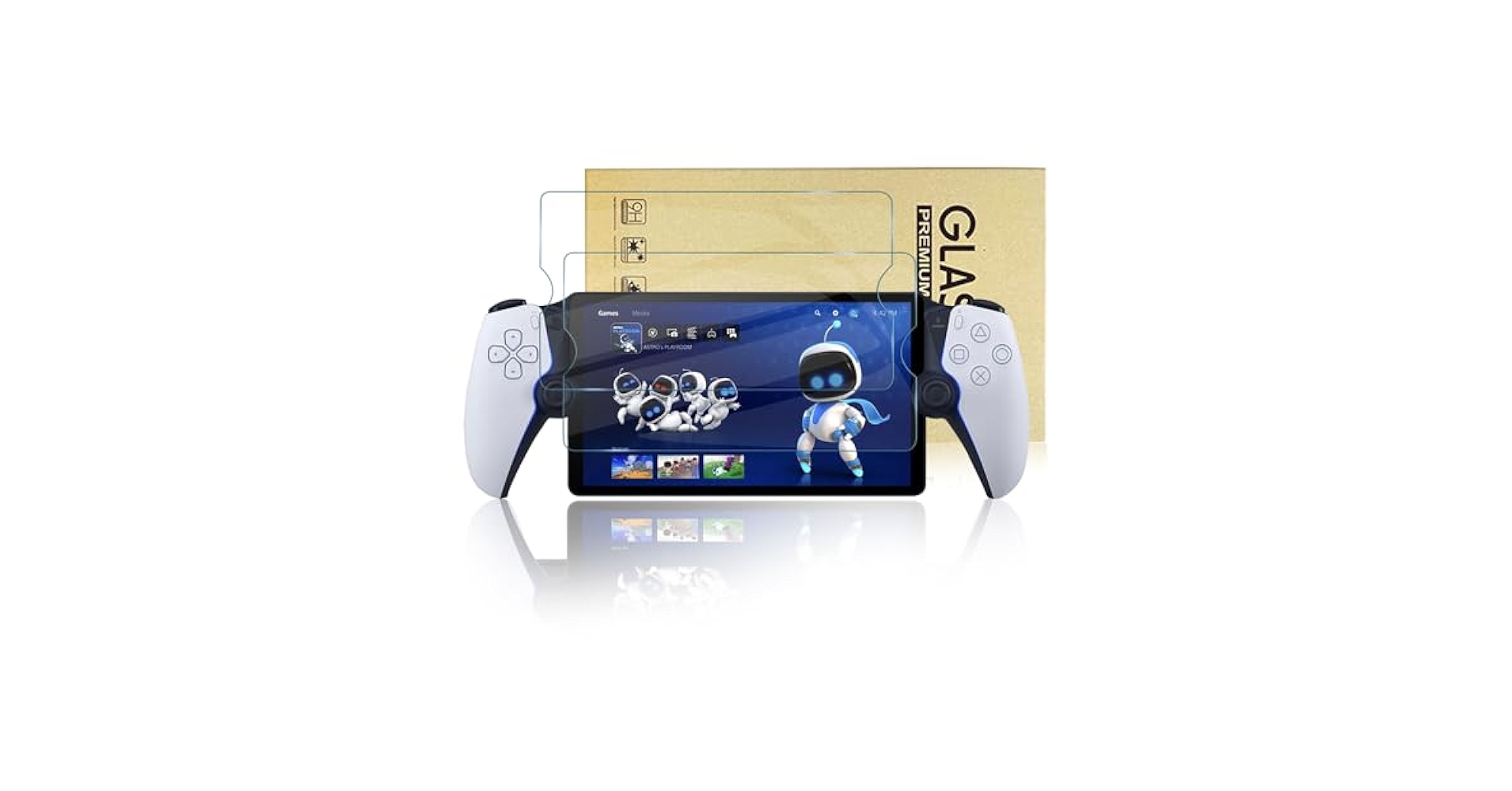 Amazon.co.jp: 【2枚セット】PlayStation Portal ガラスフィルム