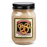 Crossroads Warm Pretzel, 12 oz, Pint Candle Jar