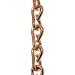 RCH Hardware CH-S51-16-CO-3 Steel Fixture Chain, 14 Gauge, Copper (3 Feet)