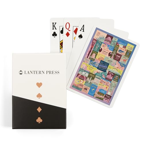 Baraja de cartas de poker tamaño póker 52 cartas