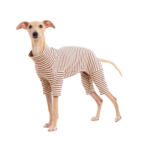 Dog-Sweaters-for-Small-Dogs-Girls-Boys-Striped-Pet-Sweaters-for-Fall-Winter-Dog-Clothes-Turtleneck-Pullover-Knitwear-for-Small-Medium-Large-Dogs Dog Sweaters for Small Dogs Girls Boys, Striped Pet Sweaters for Fall Winter Dog Clothes, Turtleneck Pullover Knitwear for Small Medium Large Dogs - Image 1