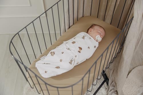 MEYCO Pucktuch 2er Pack 0-3M. Swaddle 1,0TOG Neugeborene Forest Animals – Ansicht 3
