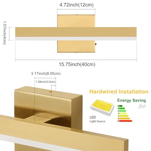 Recopilación de Lámparas para el espejo del cuarto de baño los 5 más buscados. 23 Imagen adicional
