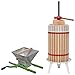 Produktbild vidaXL Obstpresse Mühle Set Maischepresse Weinpresse Apfelpresse Saftpresse Entsafter Beerenpresse Obstmühle Traubenmühle Beerenmühle 2-TLG. 30L 7L