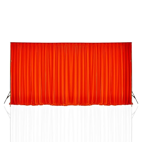 Fond de studio rouge infroissable 3x6m pour éliminer les retouches photo longues