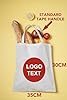 Custom Logo Printed Cotton Tote Bags (10) #1