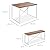 Best Choice Products 45.5in 3-Piece Bench Style Dining Furniture Set, 4-Person Space-Saving Dinette for Kitchen, Dining Room w/ 2 Benches, Table - Brown/White
