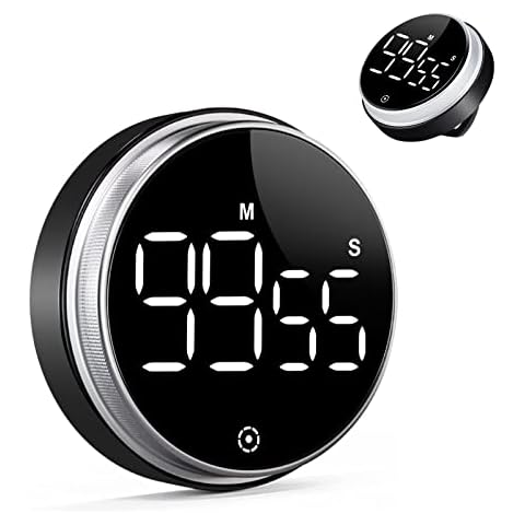 Dreamhigh® Digitaler Küchentimer mit Magnethalterung Cover