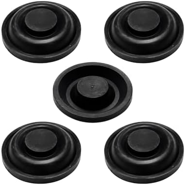 Generic 32mm Rubber Toilet Cistern Diaphragm Washer - Pack of 5