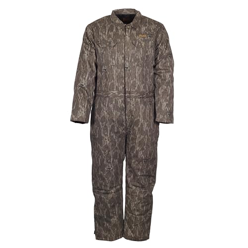 Gamehide Tundra Camo Insulated Cotton Coverall (Mossy Oak New Bottomland, X-Large)