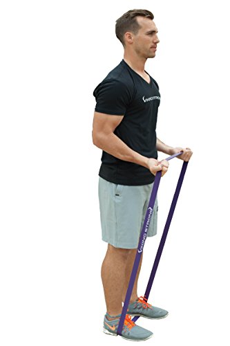 Viking Strong Pull Pull Up Assist Bands - Resistance Bands - Mobility Band - Powerlifting Bands - Jump Stretch Bands, Purple 40-80lbs Single Band