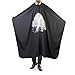 ULTNICE Salon Home Barbers Hairdressing Cape Gown with Viewing Window for Hair Cutting 63 * 57