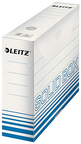Preisvergleich Produktbild Esselte Leitz Archivbox Solid, 80mm, Wellpappe, hellblau