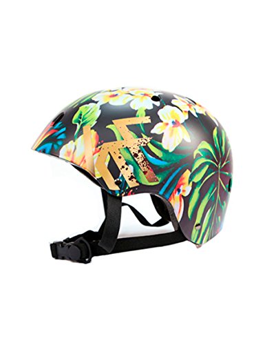 KRF The New Urban Concept Tropic Casco Multideporte Skate | Patinaje | Bicicleta | Monopatin, Multicolor, S (50-54CM)
