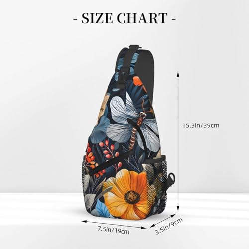 Morrales de hombro diseño Dragonfly para mujer y hombre ligero miniatura 3