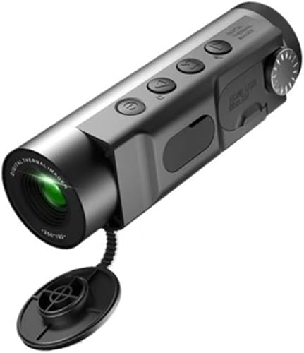 RIPIAN Cámara de imágenes térmicas TNV10 Cámara infrarroja térmica, visión nocturna, monocular de 1,804.5ft IP65, zoom 4X para caza, observación,