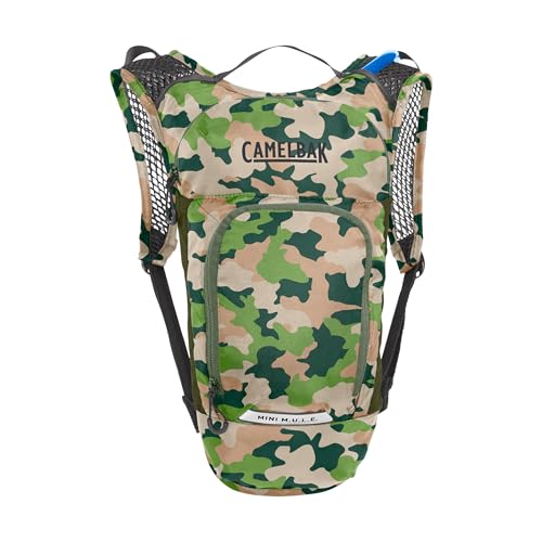 Image of CamelBak Mini M.U.L.E. Kids Hydration Backpack, Lightweight Trail and Bike Pack with 50oz Reservoir