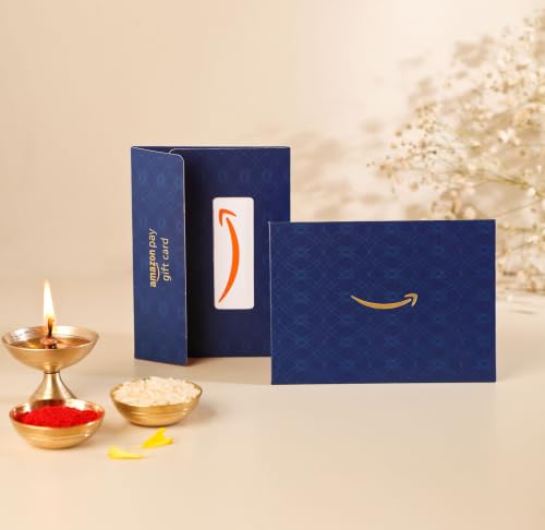 Image of Amazon Pay Physical Gift Card | Royal Blue | Next-day Delivery | 1-year Validity | Ideal gift for your loved ones with freedom of choice