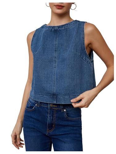 トップス C-1 vest - 8oz Denim Kid The Favorite: Button-Front Denim Vest - OshKosh B'gosh