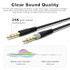 Zosvoses Cloud Alpha Cable with Mute & Volume Controls Compatible with Hyperx Cloud Alpha, Cloud Flight, Cloud Mix Gaming Headset, for Logitech G933 G633 G935 G635 Headset, 6.6ft