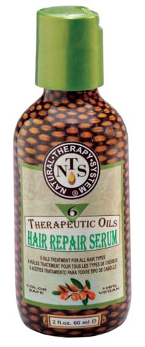 Natural Therapy System Six Therapeutic Oils Hair Repair Serum (Travel Size 1oz)