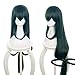 Lwiuentx MHA Cosplay Asui Tsuyu Lange gerade grüne Perücke+ kostenlose Perückenkappe lange günstig Kaufen-Lwiuentx MHA Cosplay Asui Tsuyu Lange gerade grüne Perücke+ kostenlose Perückenkappe