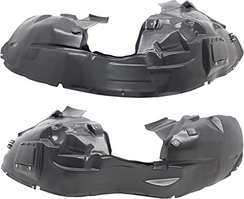 Garage-Pro Set of 2 Fender Liner For 2015-2018 Jeep Renegade Front Driver and Passenger Side Inner Latitude Limited North Sport MAT: PE/Vacuum Form OEM: PP/Injection