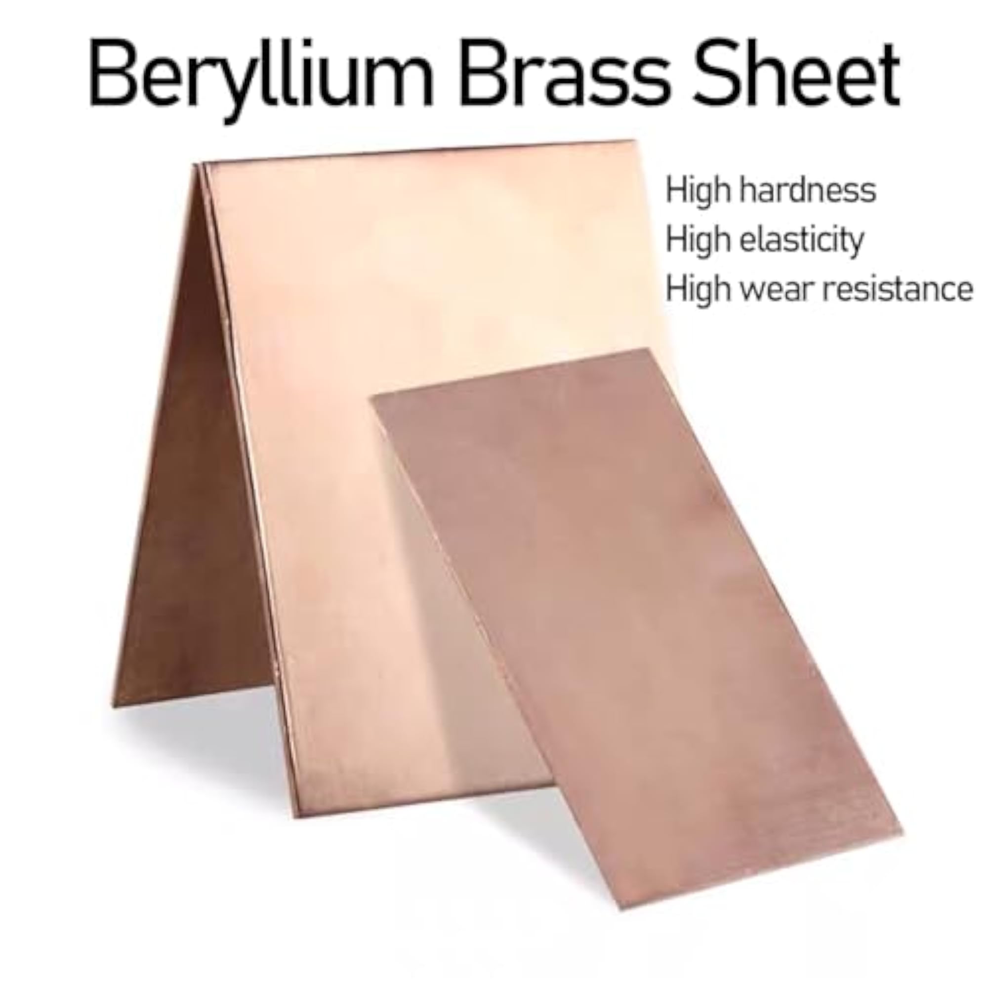 Beryllium Brass Sheet Roll, Metal Foil Plate for Crafts