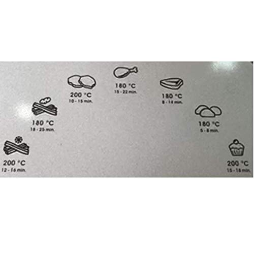 Epiq Heißluftfritteuse, Airfryer, Smart Fryer, Frittieren ohne Öl, 3,6 Liter Volumen, 1400 Watt, schwarz, Heissluft-Fritteuse, 80000530 – Bild 8