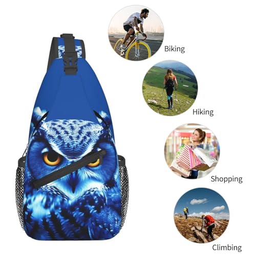 Mochila tipo Sling negra para senderismo y trekking miniatura 5