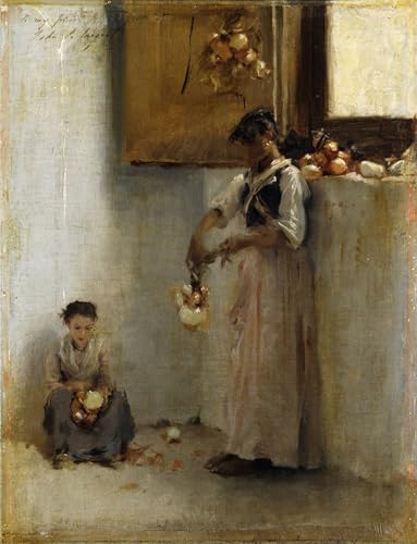 Toile murale salon 60x90cm - Impression peinture affiche John Singer Sargent déco abstraite