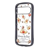 Google Pixel 10 用 ケース Google Pixel 10 用 プーさん プーさん 公式ライセンス商品 ディズニー/ピクサー/ワーナー/ミッフィー正規取り扱い レイアウト 耐衝撃 衝撃吸収 カメラ保護 レンズ保護 四隅ガード 滑り止め 指紋防止 汚れにくい ストラップホール付き ワイヤレス充電対応 Qi充電対応 操作性