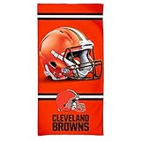 Wincraft NFL Cleveland Browns - Toalla de Playa (150 x 75 cm)