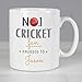 Ceylon Teabox - Tazza personalizzata per fan del cricket n. 1, idea regalo