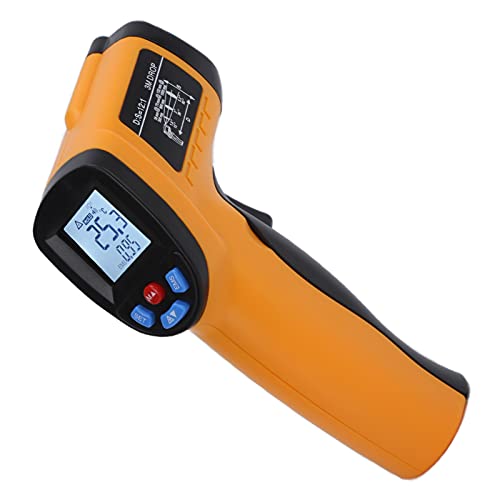 Thermometer LCD Industrial Digital Thermometer with Infrared Aiming and Large Range for Temperature Testing