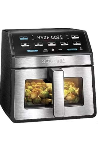 Toaster Oven Air Fryer Combo 17 cooking presets 1700W french door digital air fryer oven 24L capacity accessories