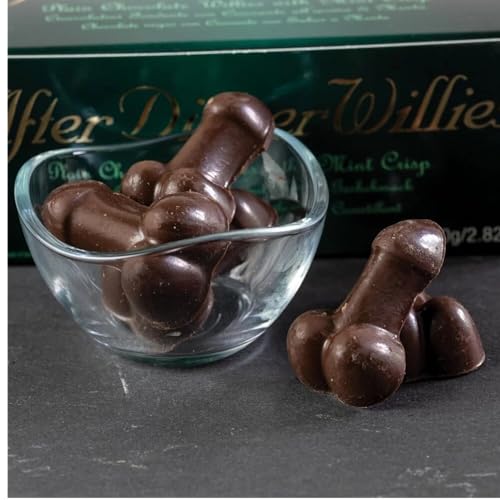 Milk Chocolate Willies Chocolate Willy Novelty Hen Party | Fun Novelty After Dinner Willys Gift | Cheeky Chocolate Treat | | Perfect for Birthdays Secret Santa & Parties