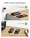 Kuulaa 20000mAh Portable Charger Power Bank PD 20W Fast Charging Battery Pack Charger Portable with USB C/USB A Outputs for iPhone 17/16/15/14/13/12 Pro Samsung Google LG iPad AirPods, Black