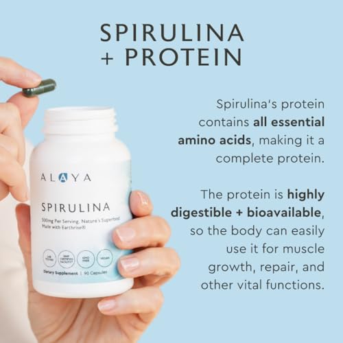 Alaya Naturals AN1830 Spirulina Tablet