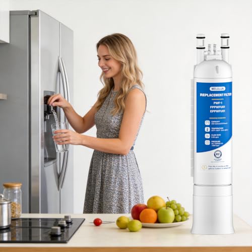 Image of FPPWFU01 Water Filter Replacement Compatible with Frigidaire FPPWFU01 Water Filter, EPPWFU01, PurePour PWF-1, EPPWF01 PureAdvantage PWF-1 (3 PCS)